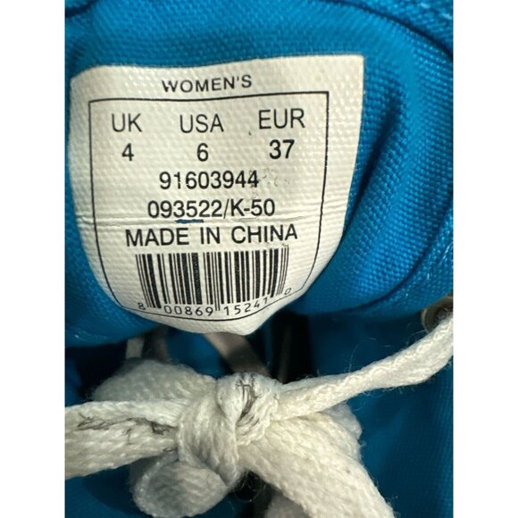 Harajuku Lovers Rainbow ZigZag Sneakers Hi Top Women's Size 6 Medium Funky&Fun - Picture 9 of 9